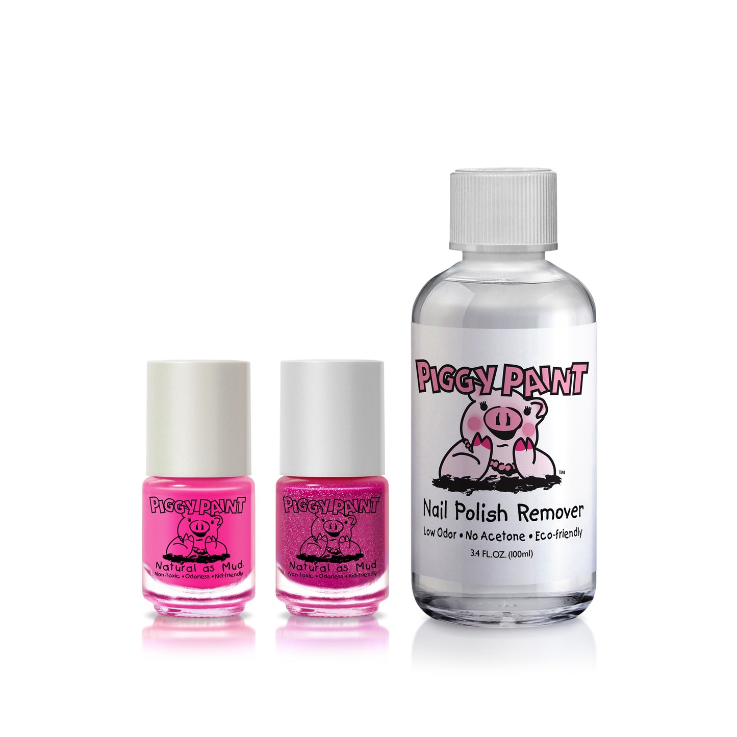 2 Polish + Remover Box Set - Kids Non-toxic Nail Polish