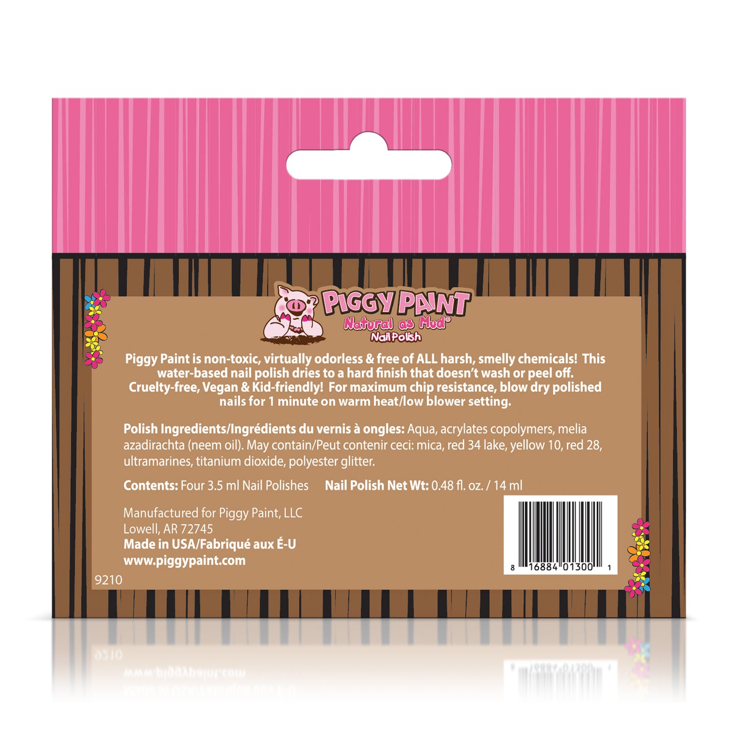 Barn 4 Polish Box Set - Kids Non-toxic Nail Polish