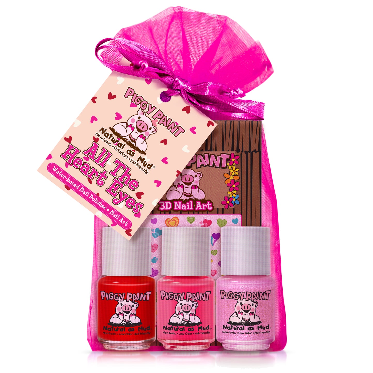 All the Heart Eyes Gift Set - Kids Non-toxic Nail Polish