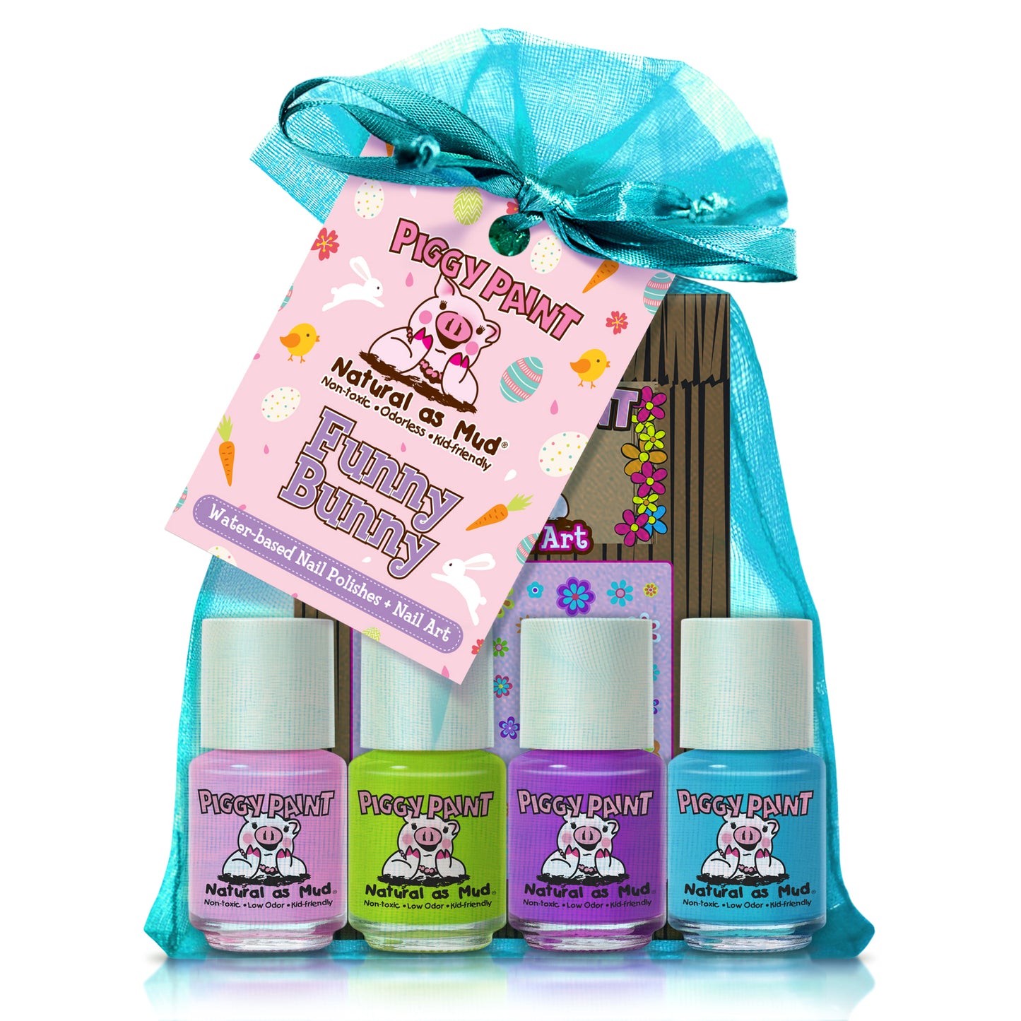 Funny Bunny Gift Set - Kids Non-toxic Nail Polish