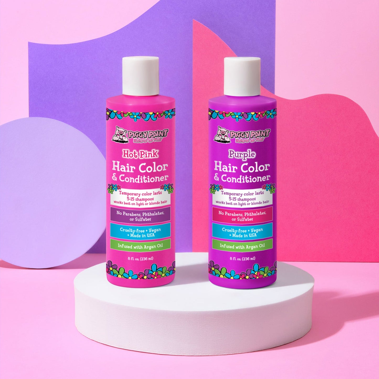 Purple Hair Color & Conditioner