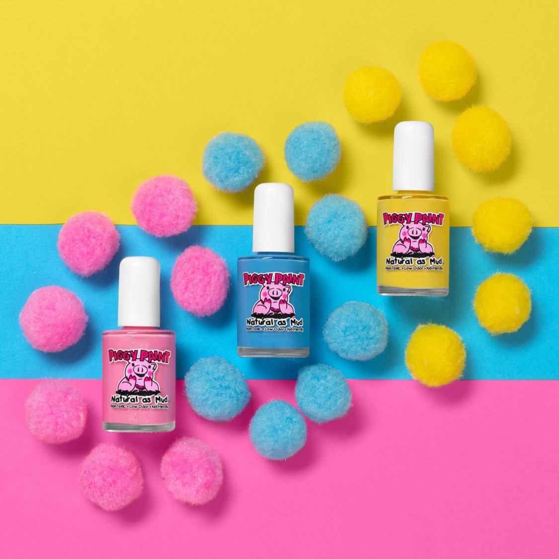 Flower Power Package 8-polish Gift Set - Kids Non-toxic Nail Polish