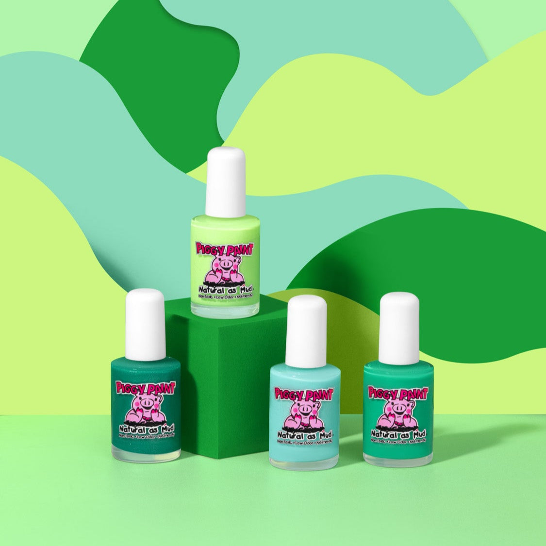 Awesome  Blossom - Matte Green