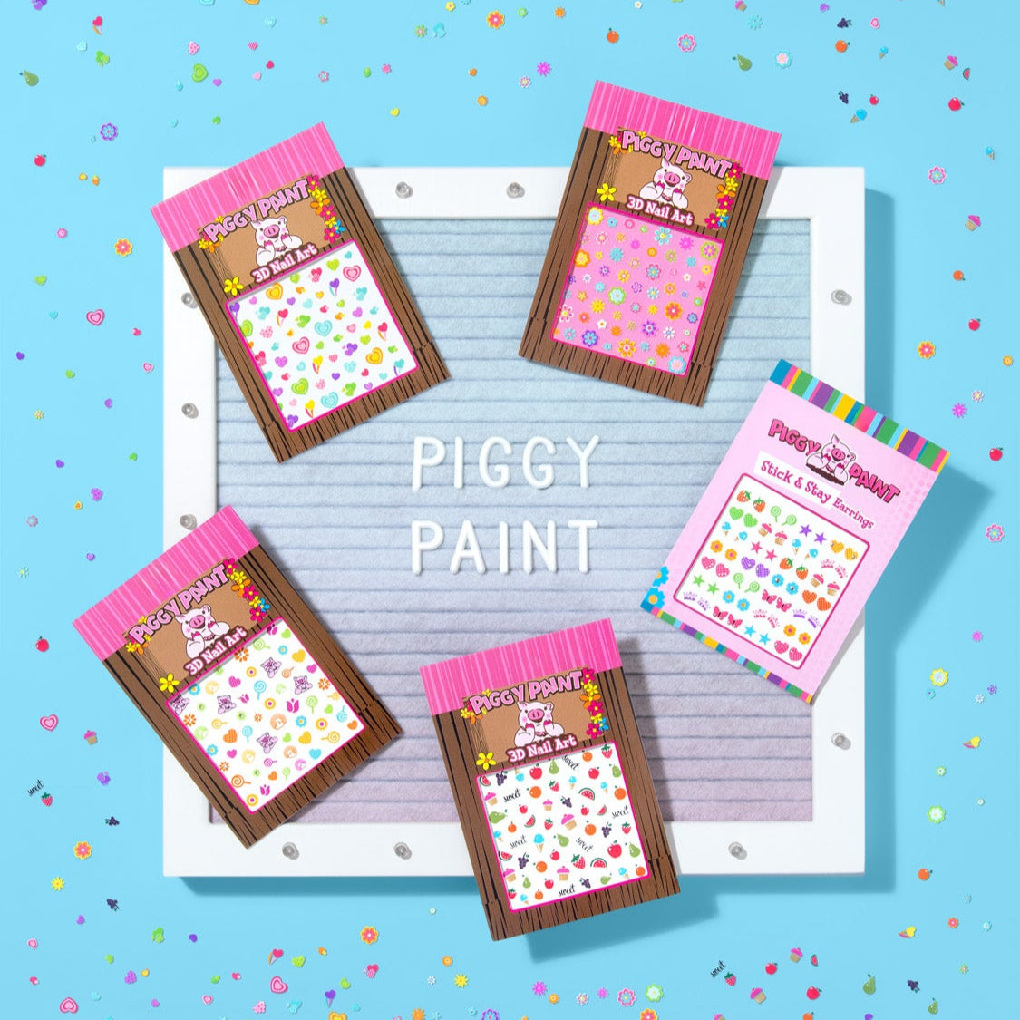 5 pack Nail Art Bundle