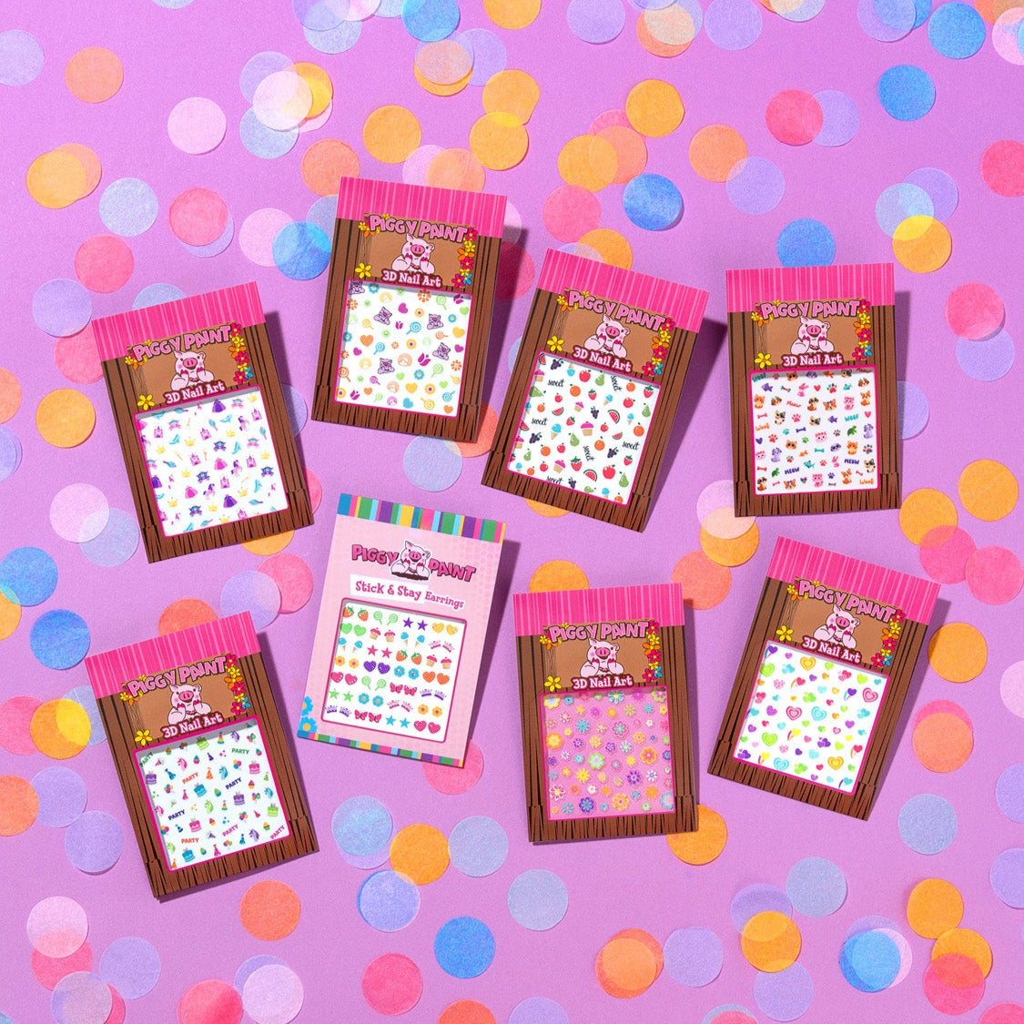 8 pack Nail Art Bundle
