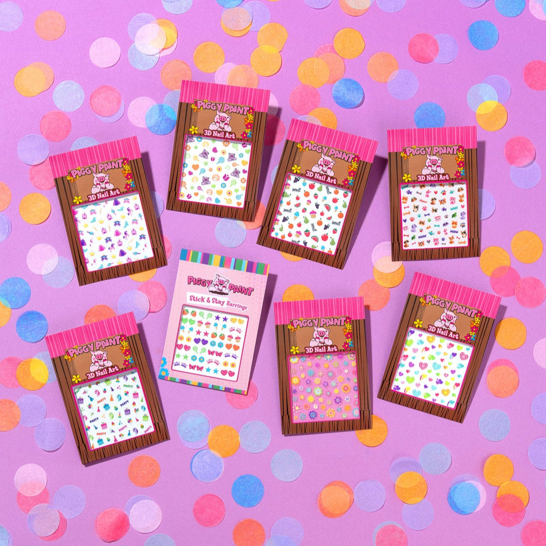 Birthday Bash Nail Art