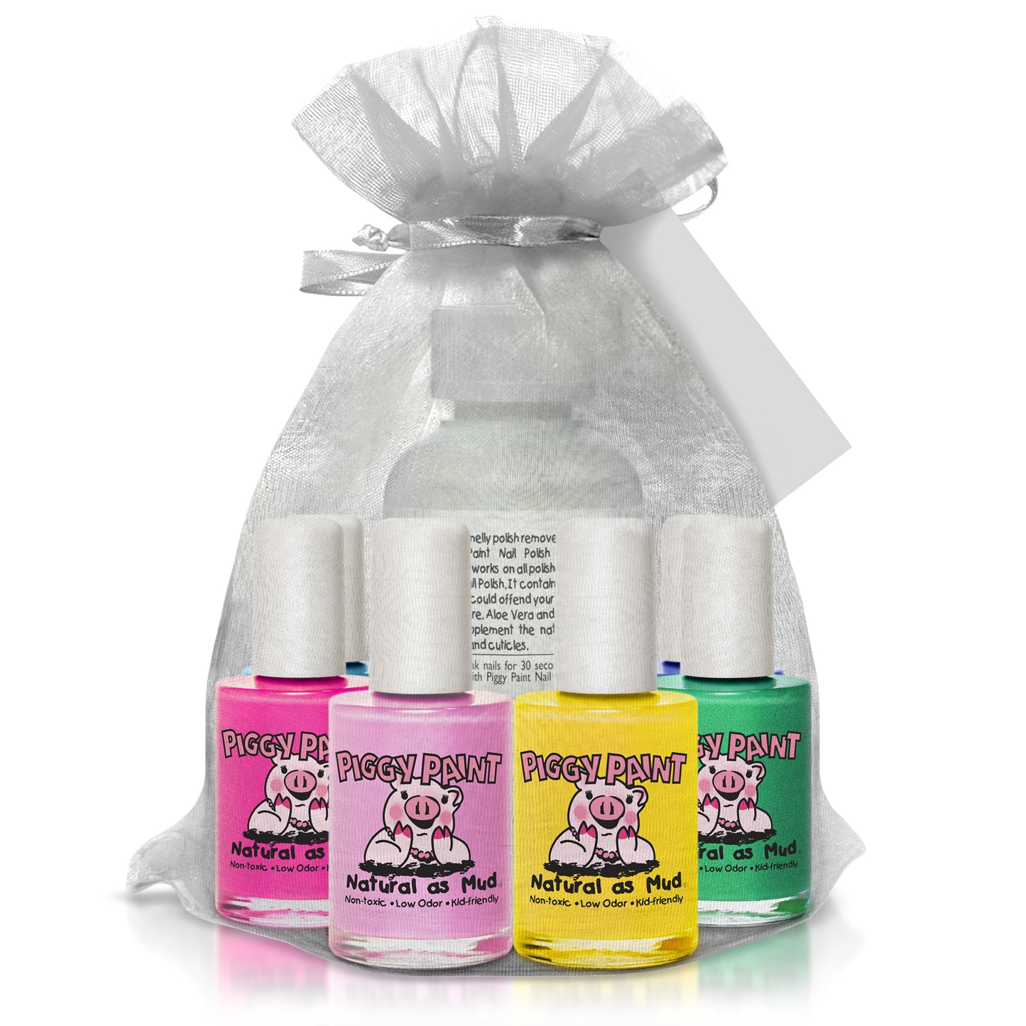 Flower Power Package 8-polish Gift Set - Kids Non-toxic Nail Polish