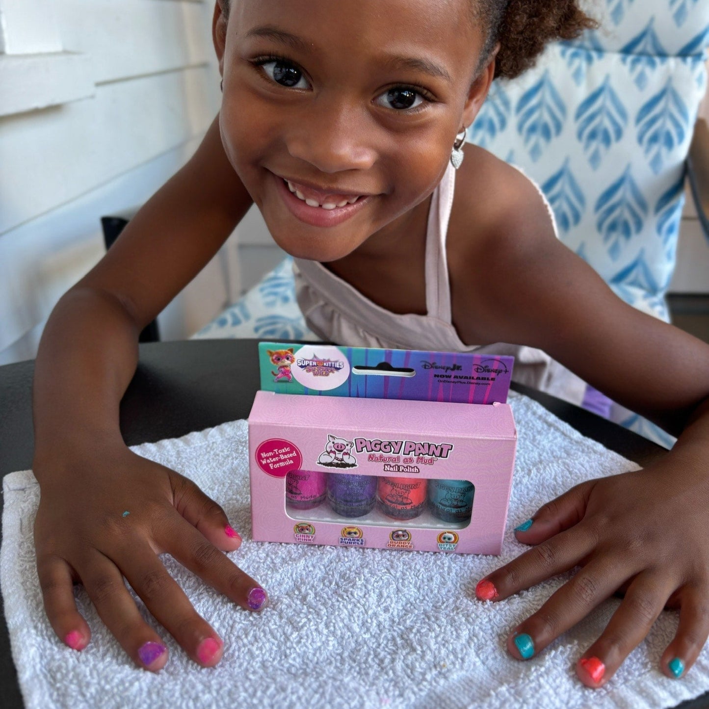 SuperKitties 4-Polish Box Set - Kids Non-toxic Nail Polish