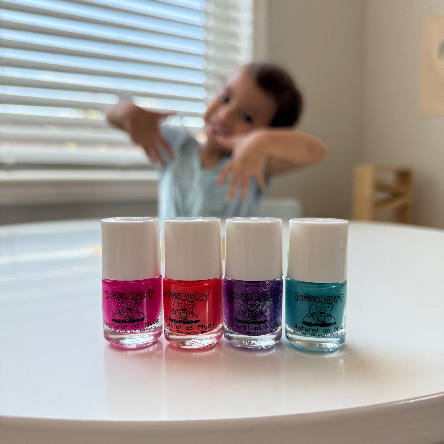 SuperKitties 4-Polish Box Set - Kids Non-toxic Nail Polish