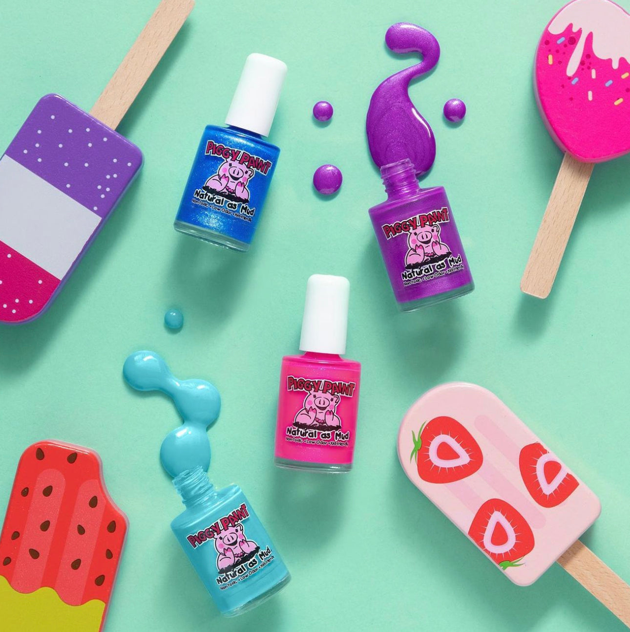 Sea-quin - Matte Bright Turquoise