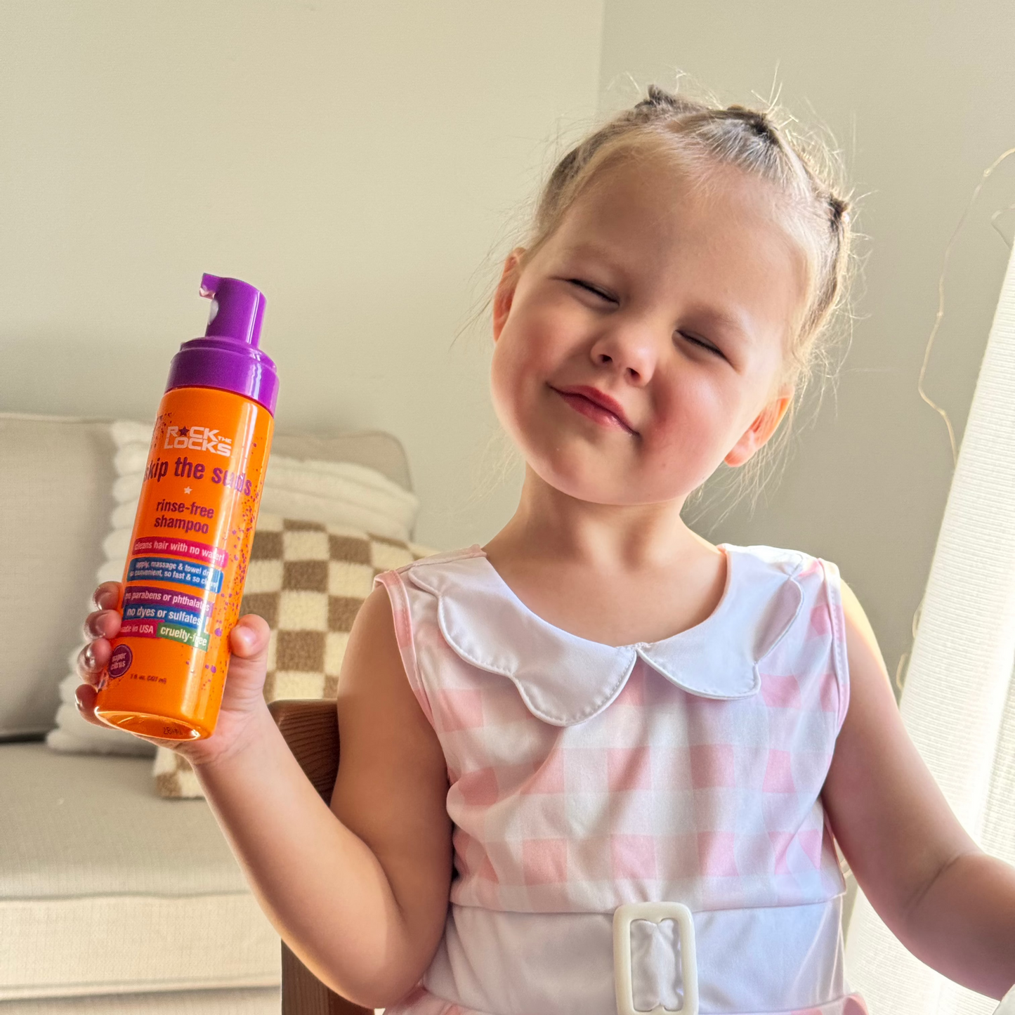 Skip the Suds Foaming Rinse-free Shampoo