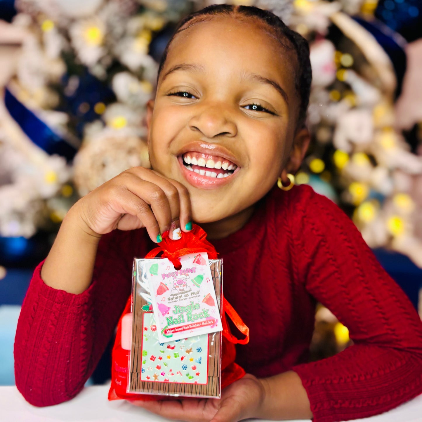 Jingle Nail Rock Gift Set - Kids Non-toxic Nail Polish