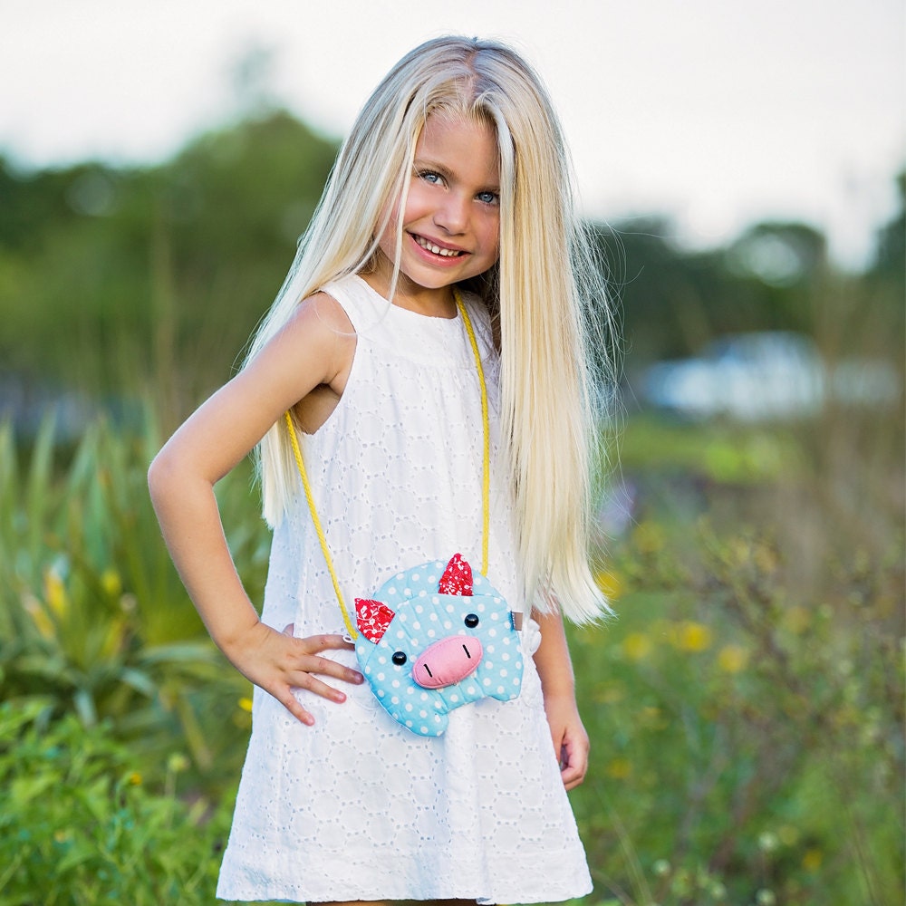 Pink Toddler Little Piglet Purse - Peppercorn Kids