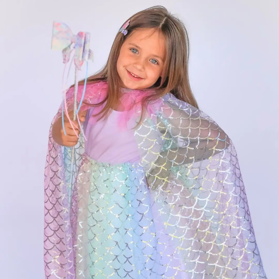 Rainbow Mermaid Cape - Sweet Wink