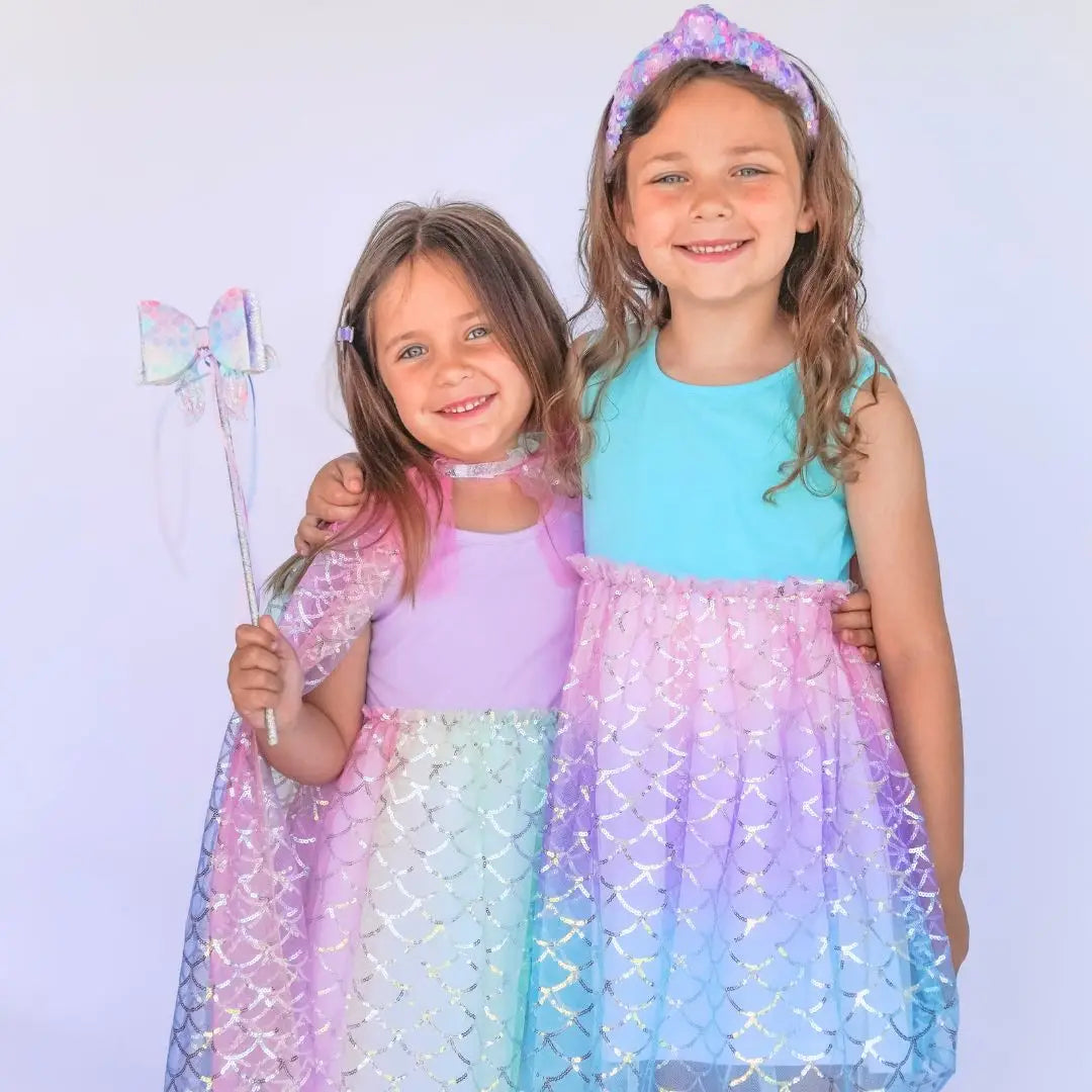 Rainbow Mermaid Cape - Sweet Wink