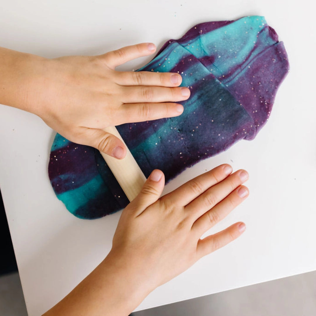 Unicorn Glitter Dough | Natural Play Dough - Little Larch