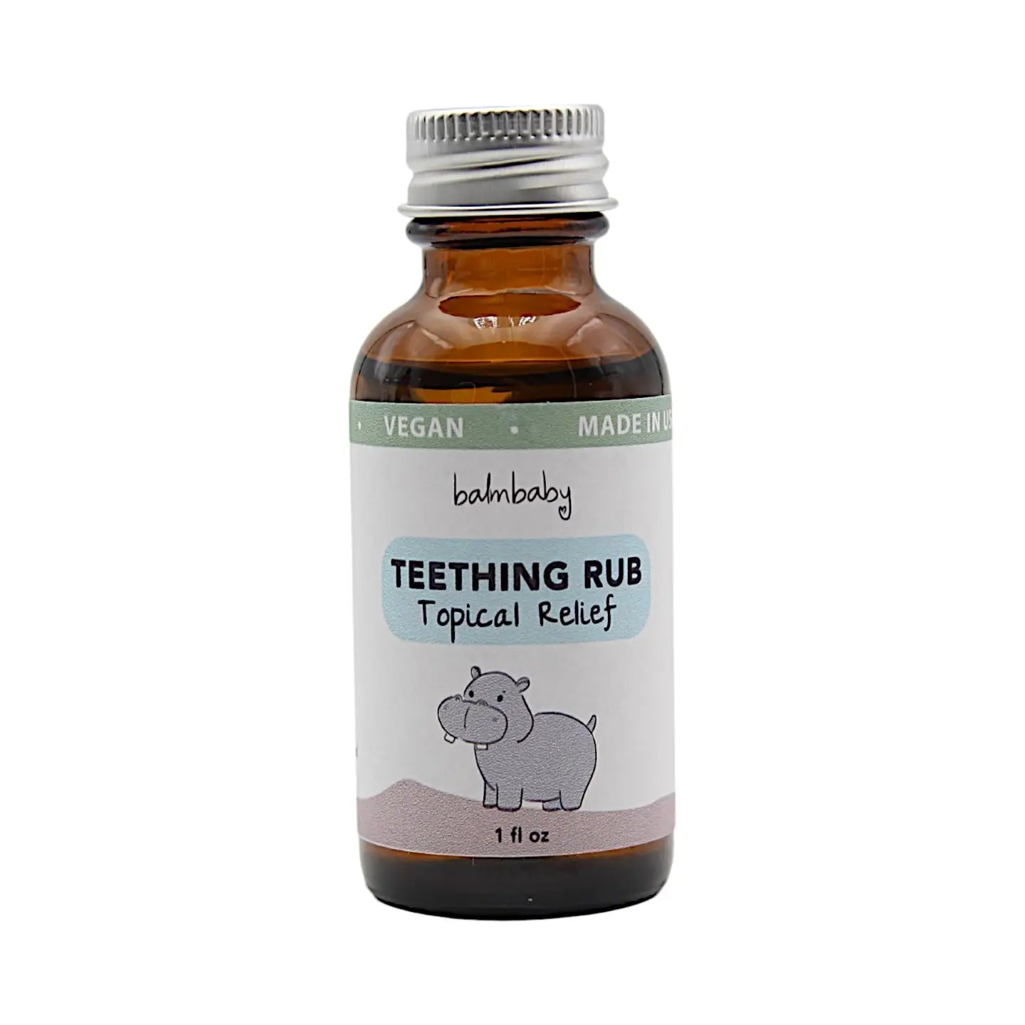 Teething RUB 1oz. - ALL Natural TOPICAL Relief - Talyor's Naturals
