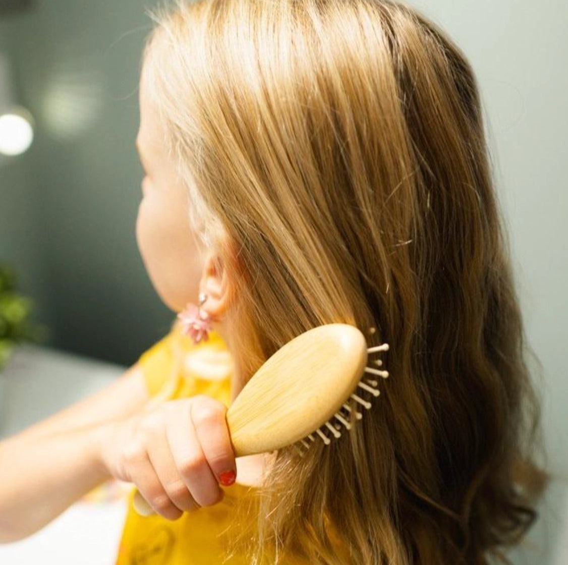 Bamboo Kids Hairbrush - Bamboo Switch