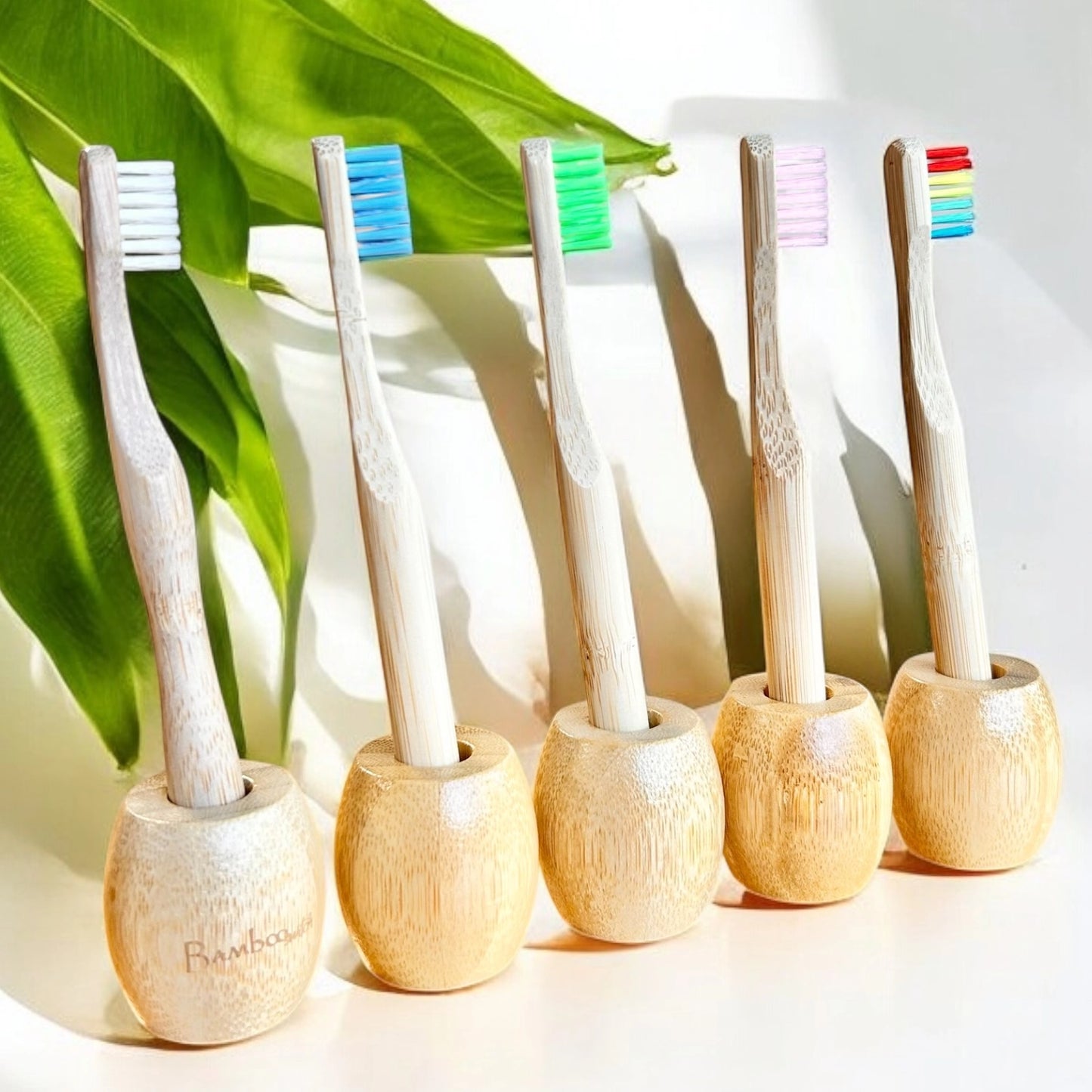 Green Bamboo Kids Toothbrush - Bamboo Switch