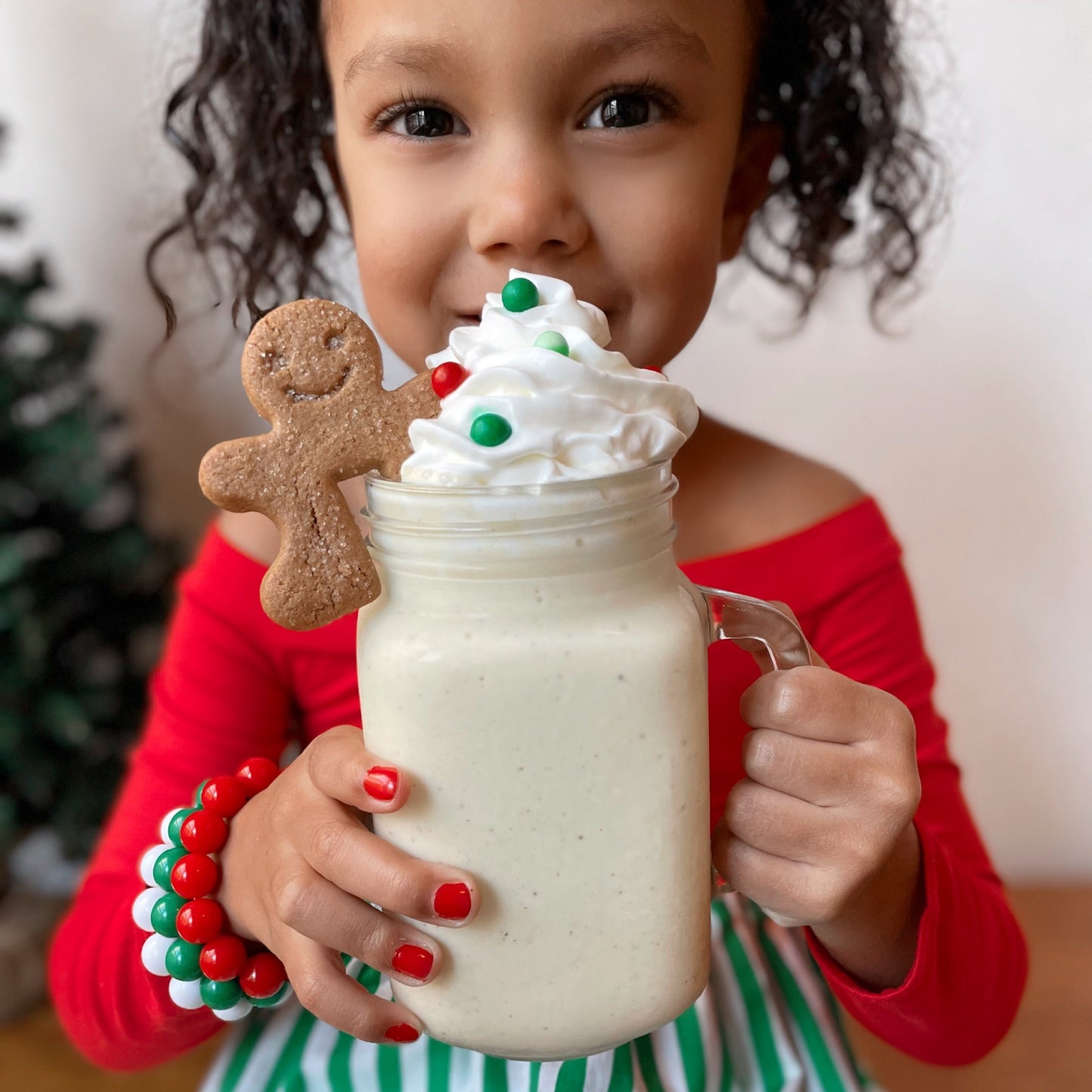 Scented Candy Cane Craze Gift Set - Kids Non-toxic Nail Polish