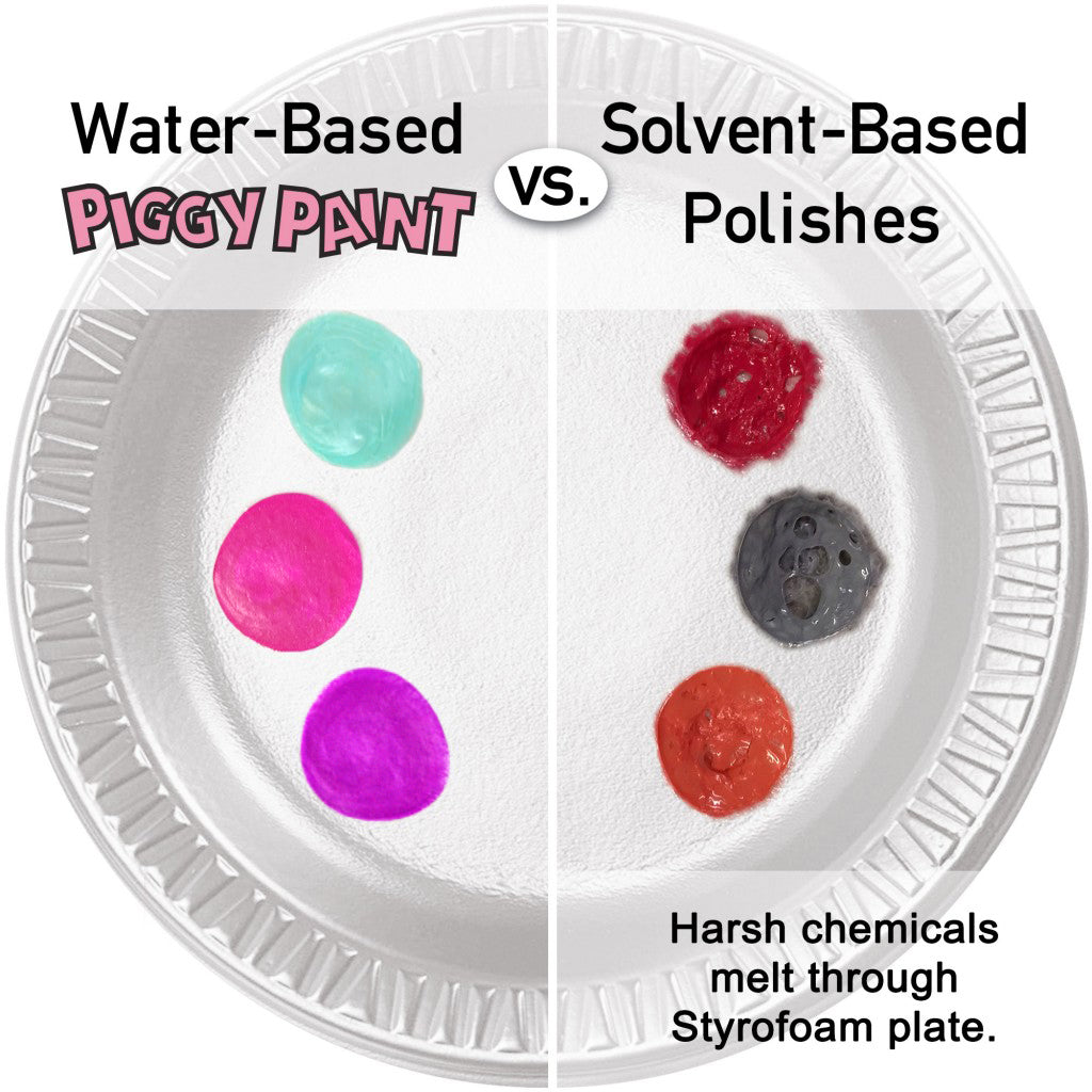 Color Me Happy Package - 8 polish Gift Set Kids Non-toxic Nail Polish