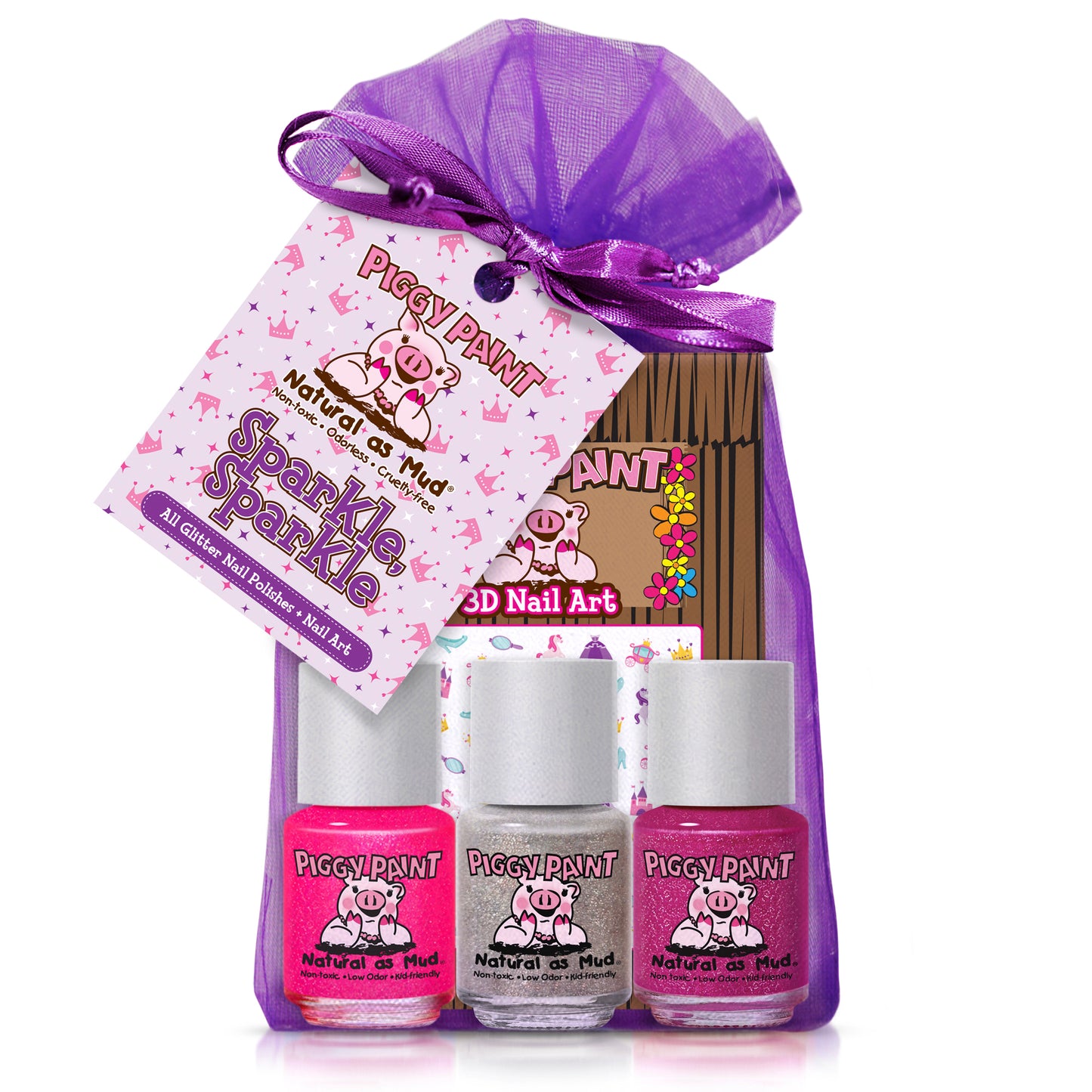 Let's Sparkle! - Kids Non-toxic Nail Polish