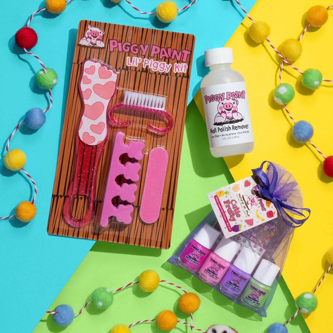Cutie Fruity Gift Set - Kids Non-toxic Nail Polish