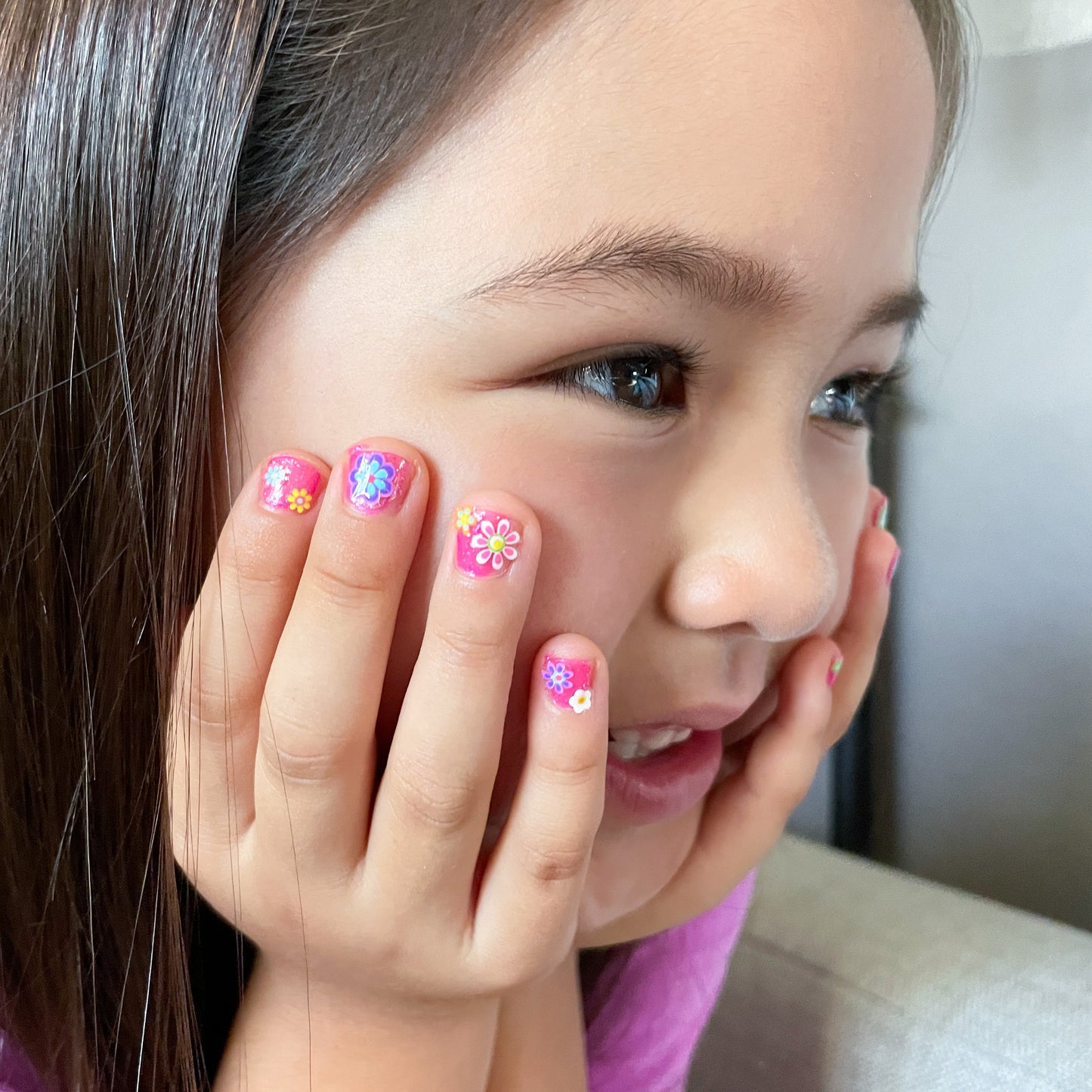 3D Flower Nail Art