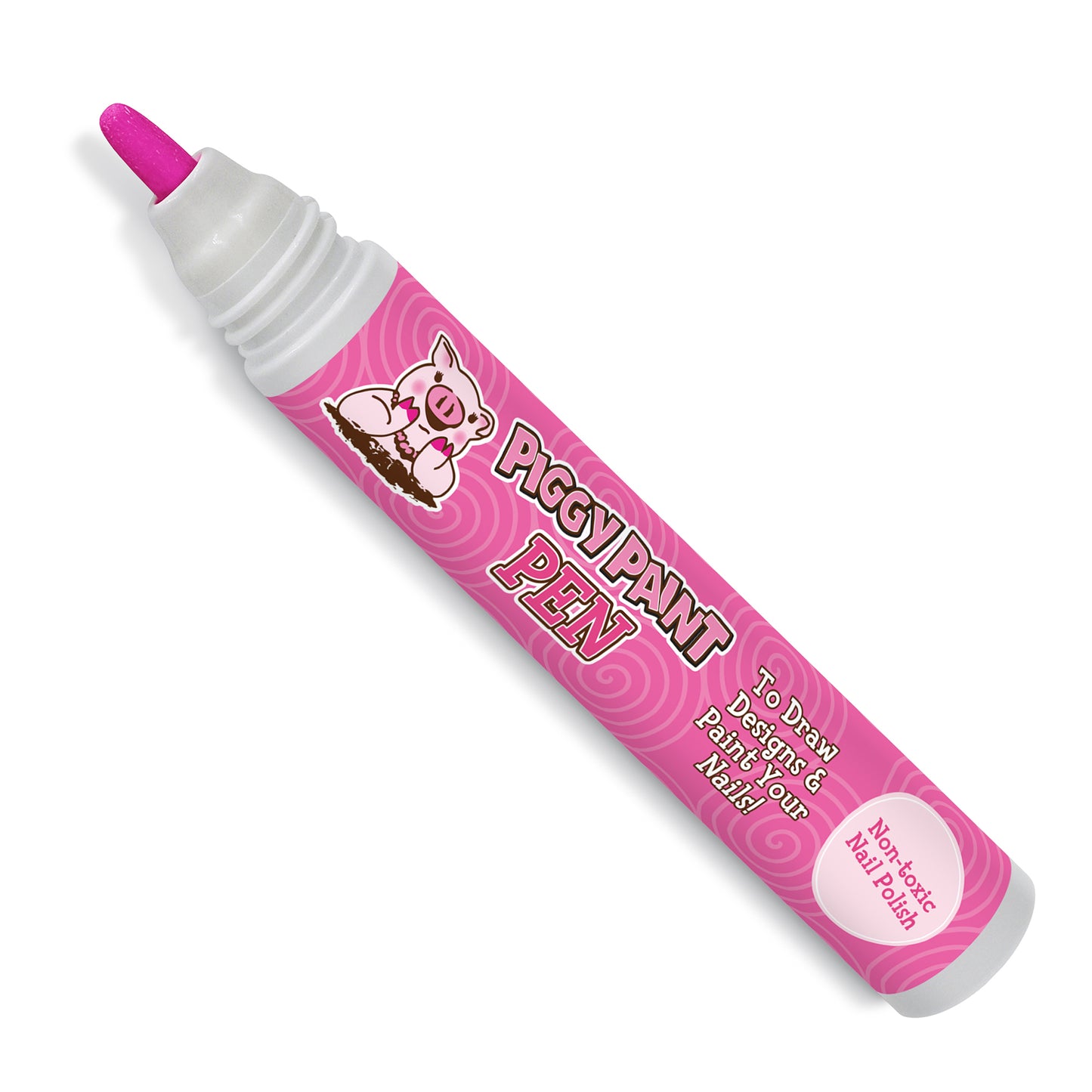 Piggy PINK Piggy Paint Pen - Kids Non-toxic Nail Polish