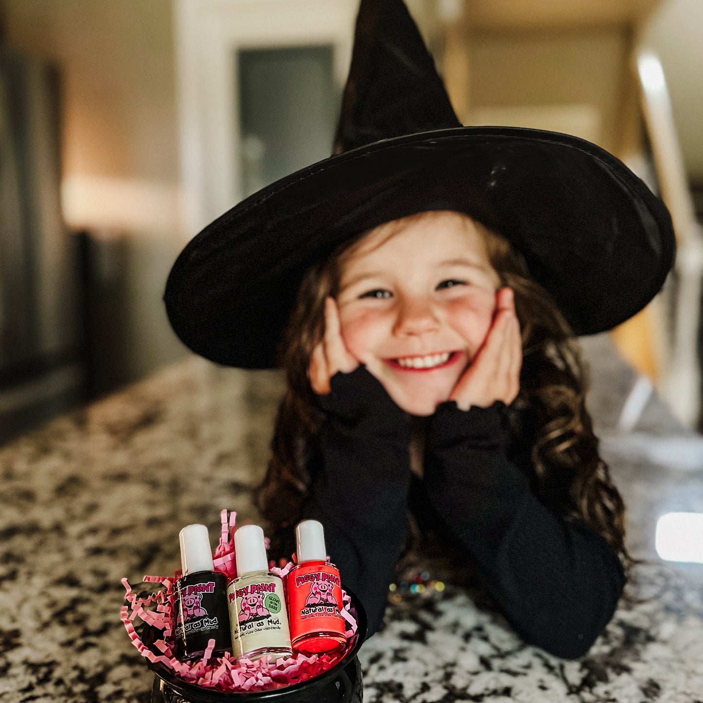 Pumpkin Piggies Gift Set - Kids Non-toxic Nail Polish