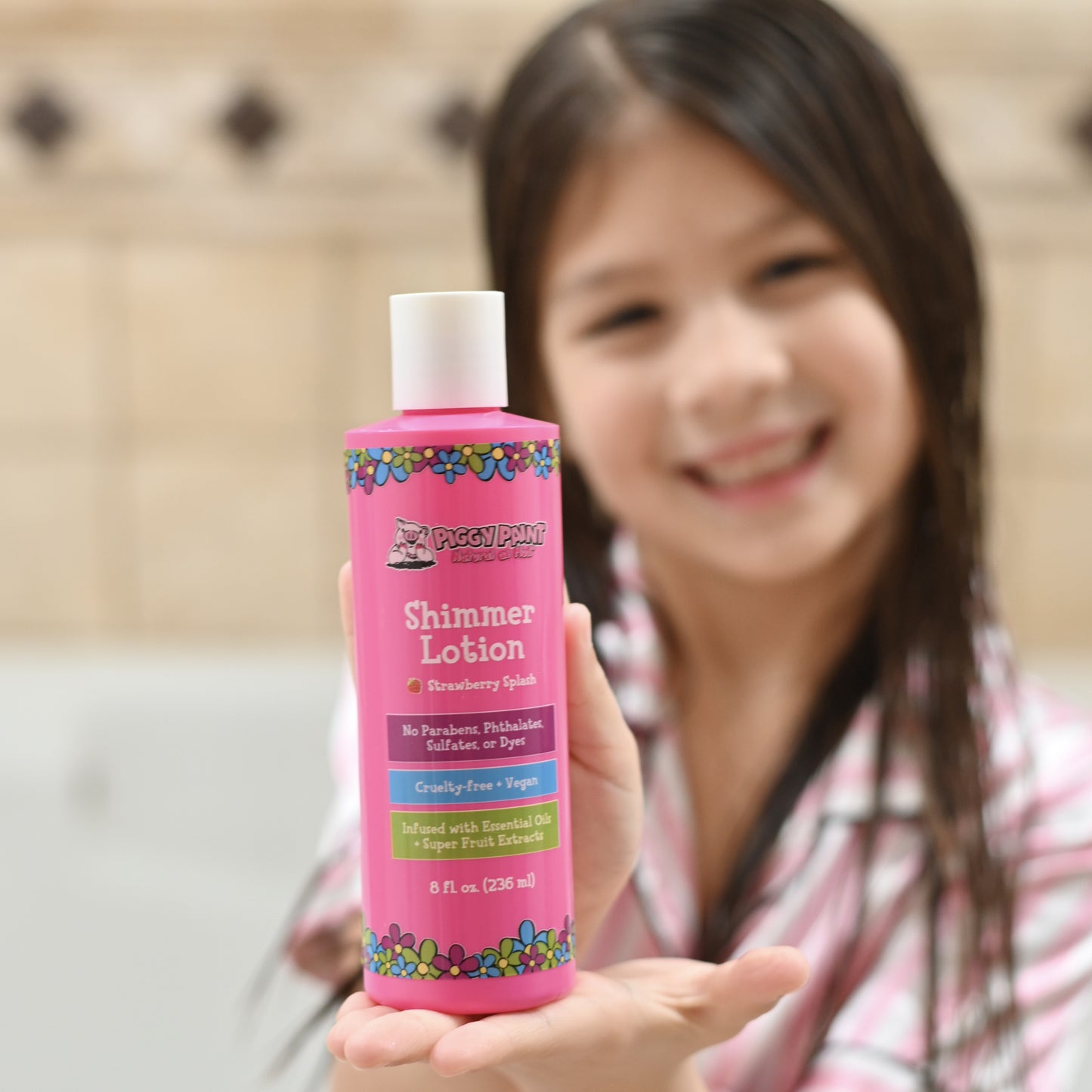 Strawberry Splash Shimmer Lotion