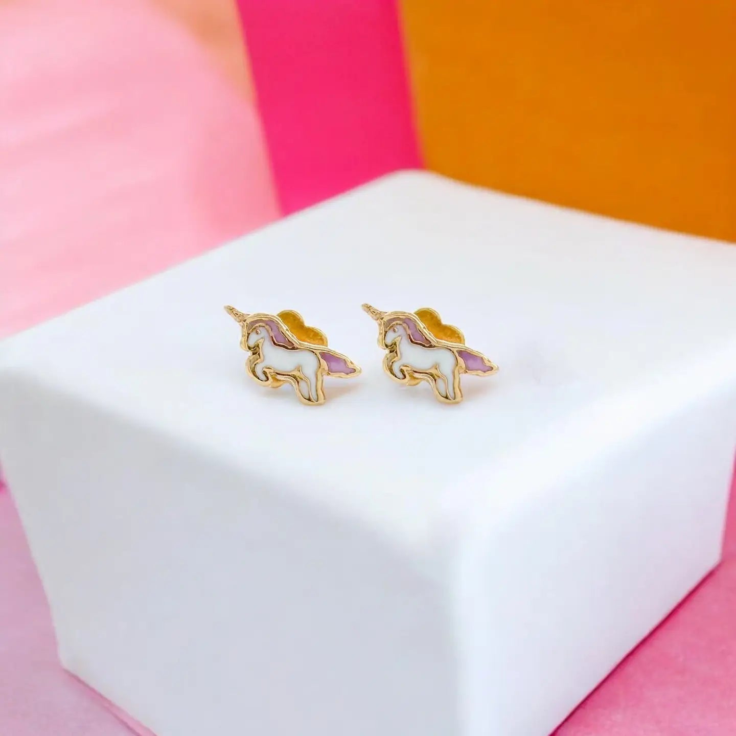 Unicorn Tiny Stud Kids Earrings - ETHICGOODS