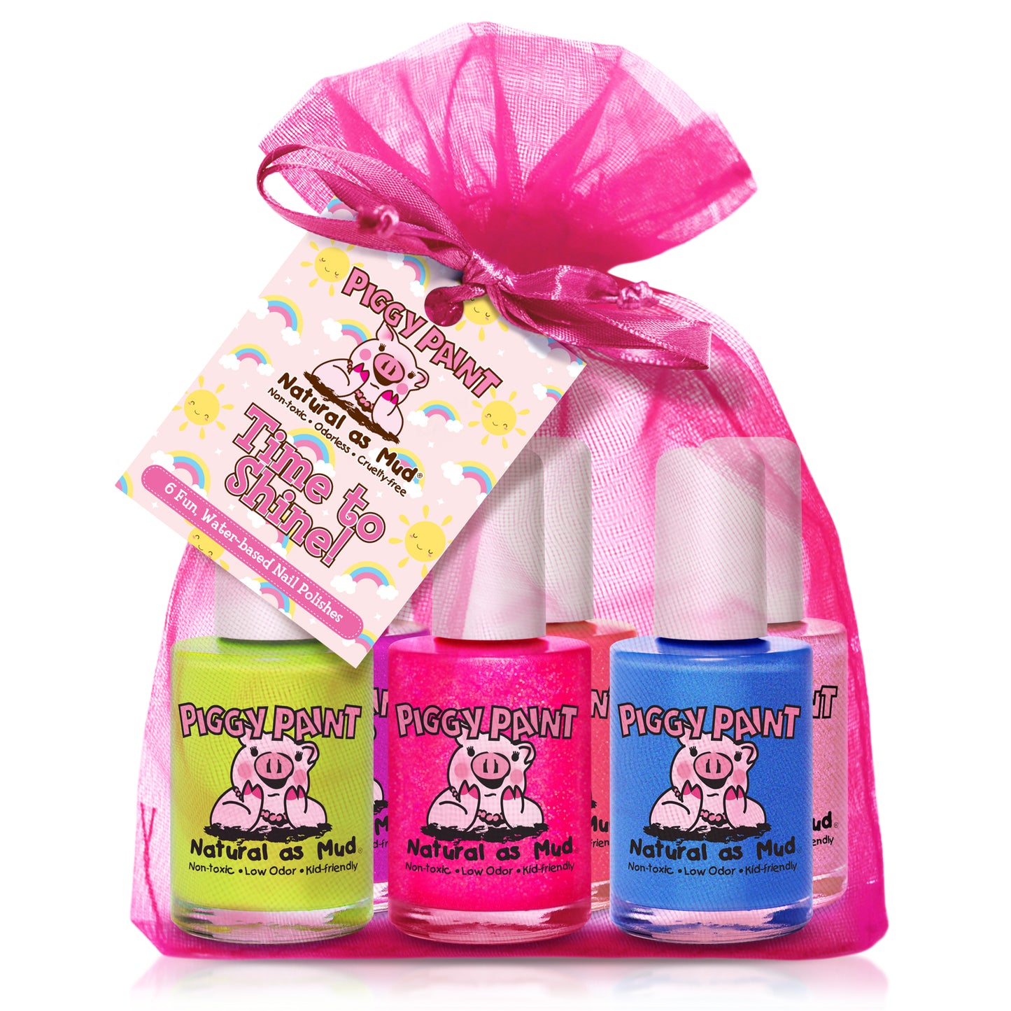 Time to Shine Gift Set - Kids Non-toxic Nail Polish