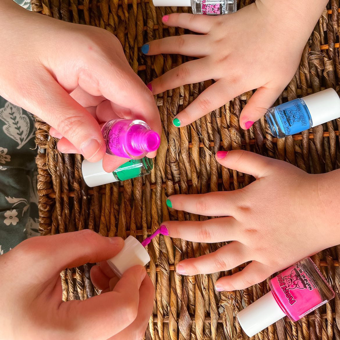 Rainbow 4 Polish Box Set - Kids Non-toxic Nail Polish