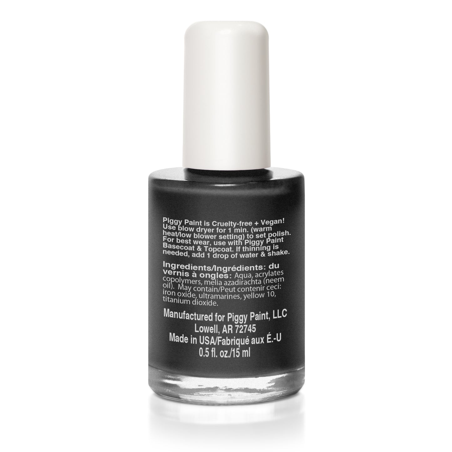 Sleepover Nail Polish - Shimmer Black