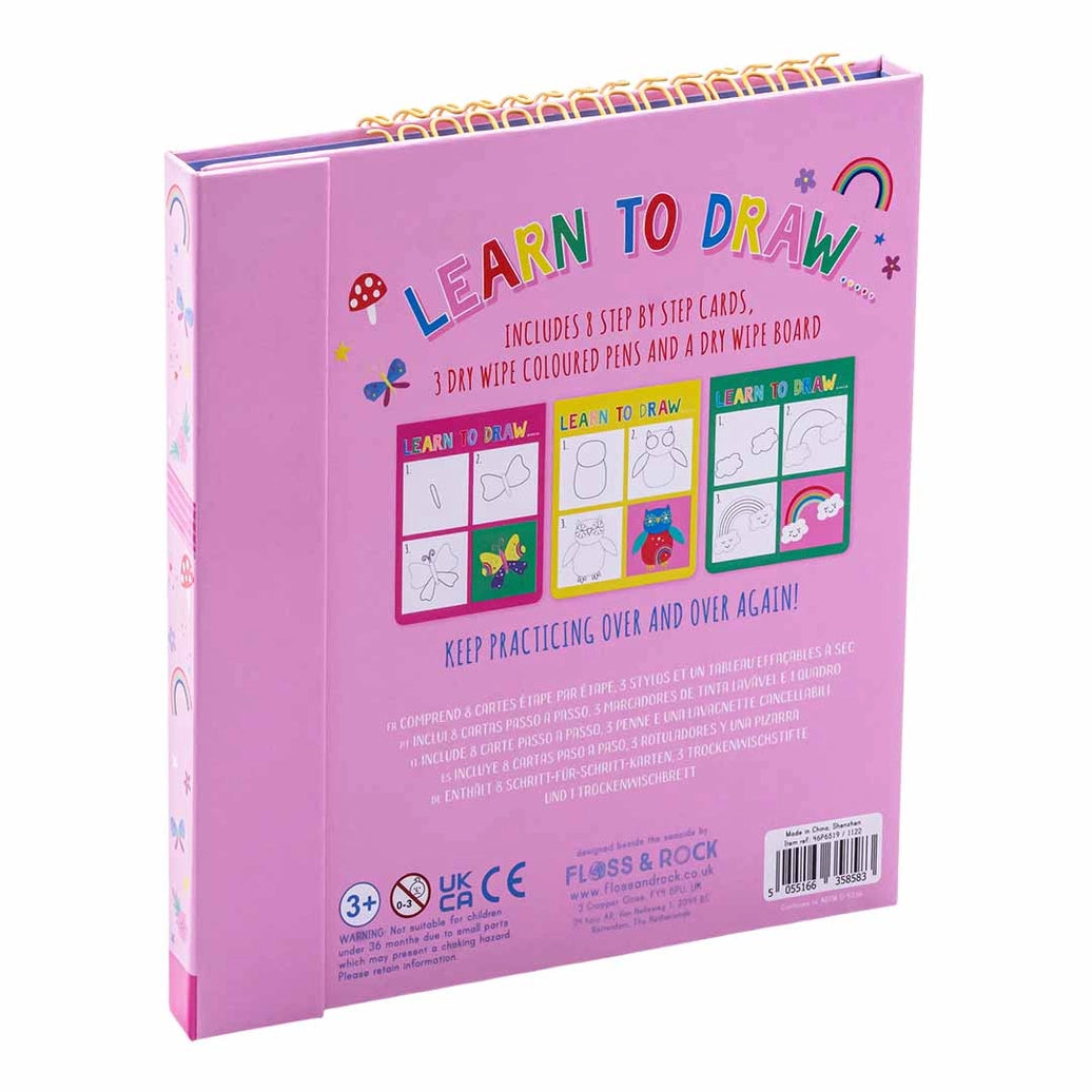 Rainbow Fairy Learn To Draw Art Set for Kids- Floss and Rock