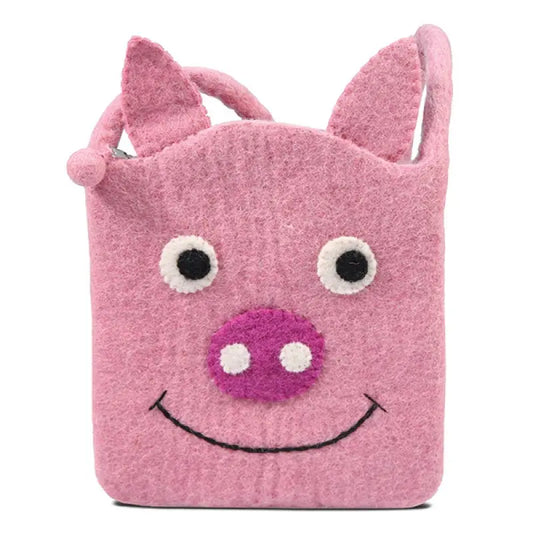 Pig Face Cross Body Kids Bag - BNB Crafts Inc