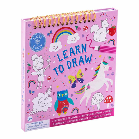 Rainbow Fairy Learn To Draw Art Set for Kids- Floss and Rock