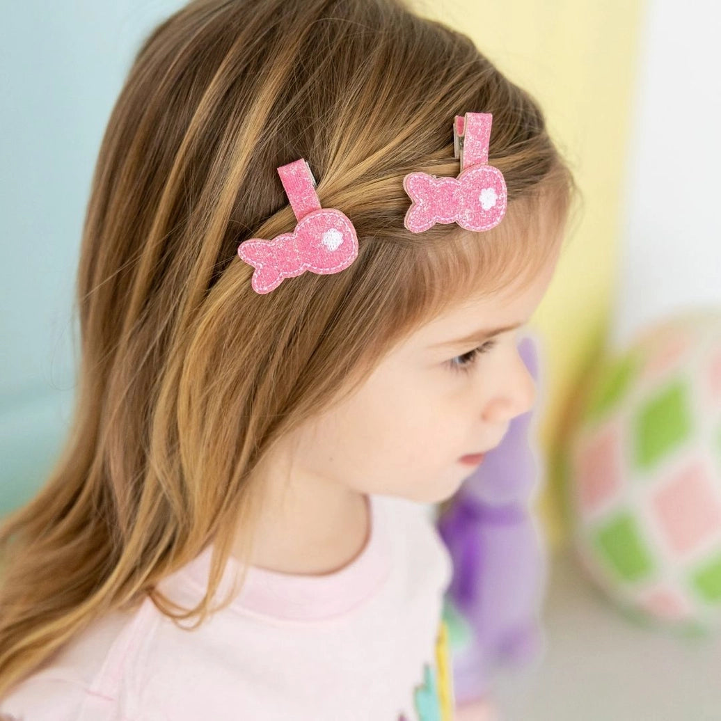 Pink Peeps Easter Clip Set - Sweet Wink