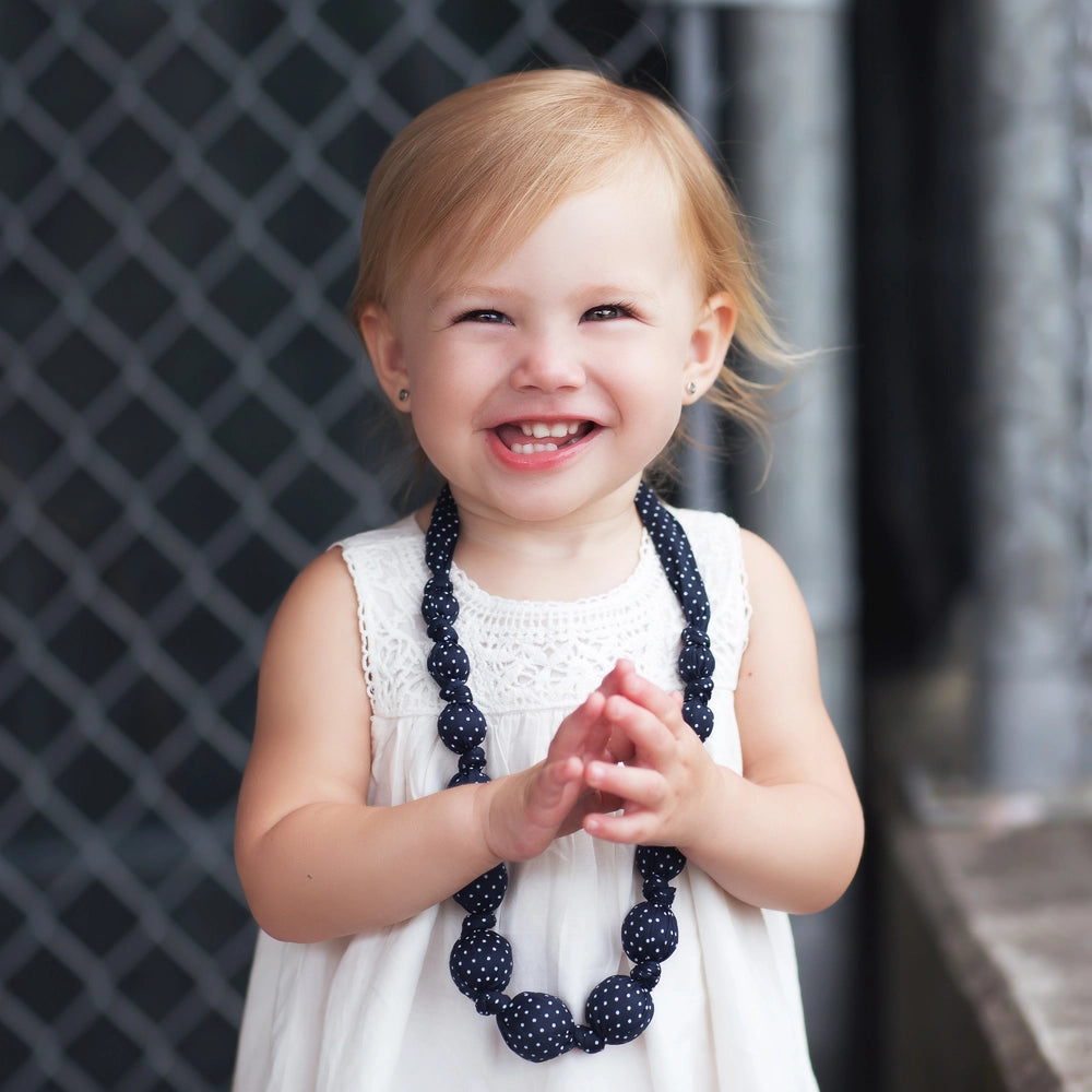 Little Kids Fabric Necklace - Peppercorn Kids