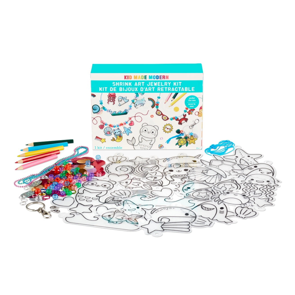 Shrink Art Jewelry Kit - Under the Sea - Kid Made Modern