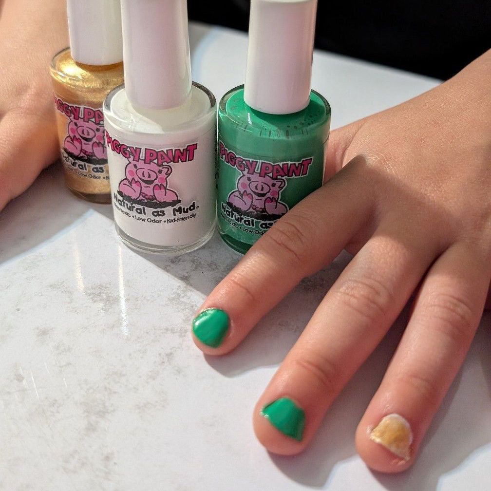 Lucky Charmed Gift Set - Kids Non-toxic Nail Polish
