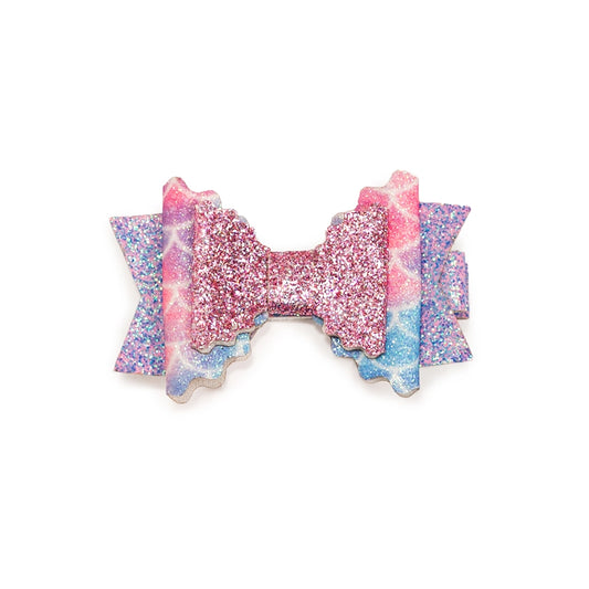 Sparkling Mermaid Bow Clip - Sweet Wink