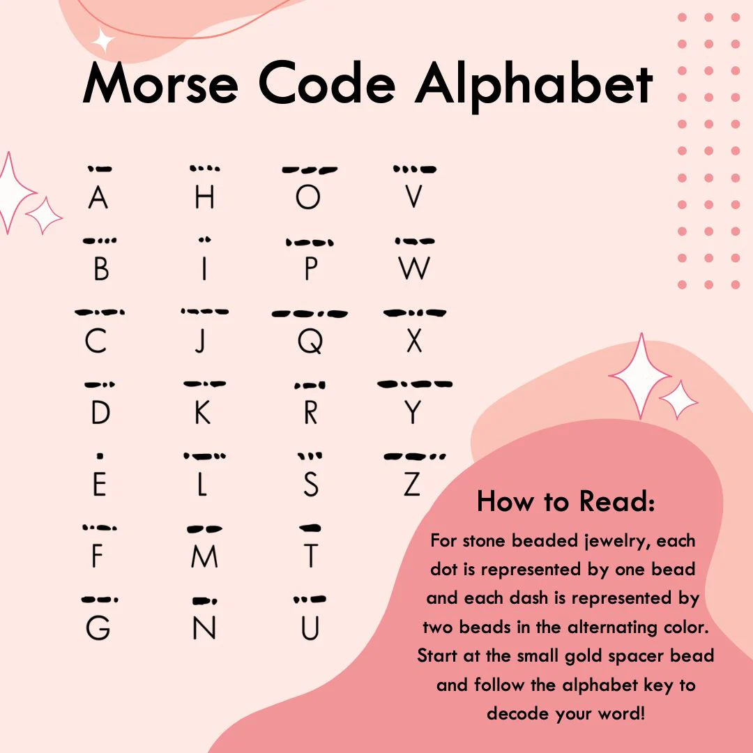 Kids Morse Code Bracelet "Daughter" - ETHICGOODS