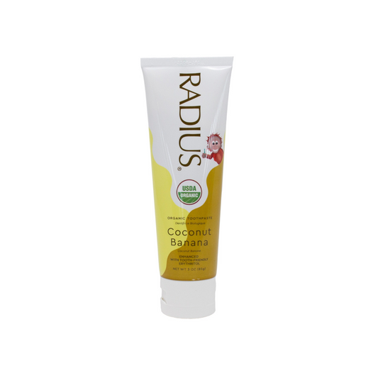 Coconut Banana Organic Children's Toothpaste - RADIUS