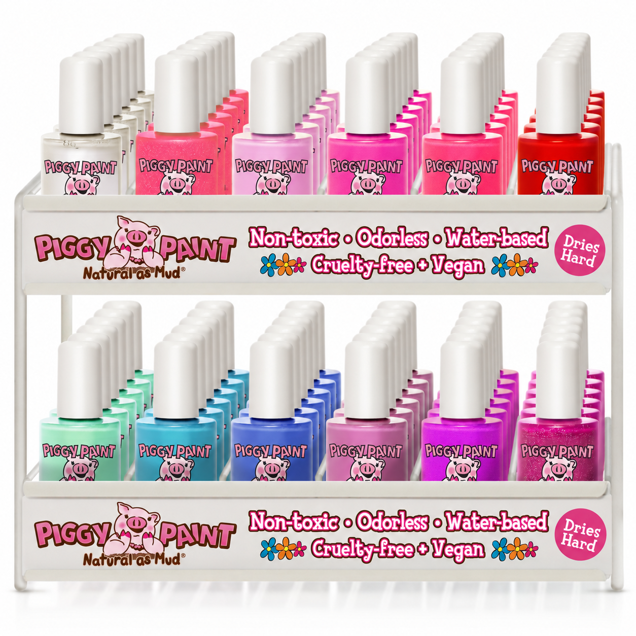 2 Tier Display – 72 Polishes - Wholesale