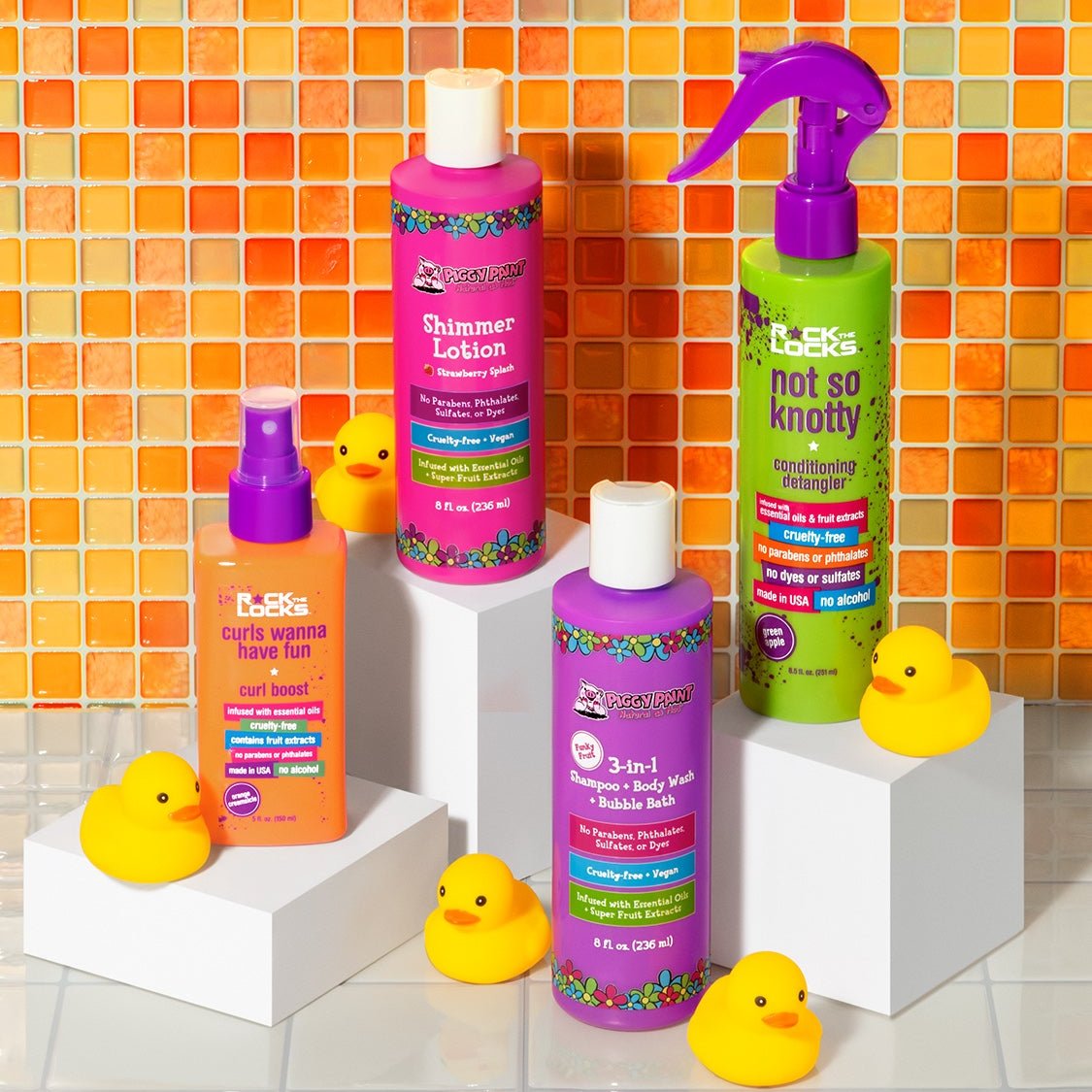 3-in-1 Shampoo + Body Wash + Bubble Bath