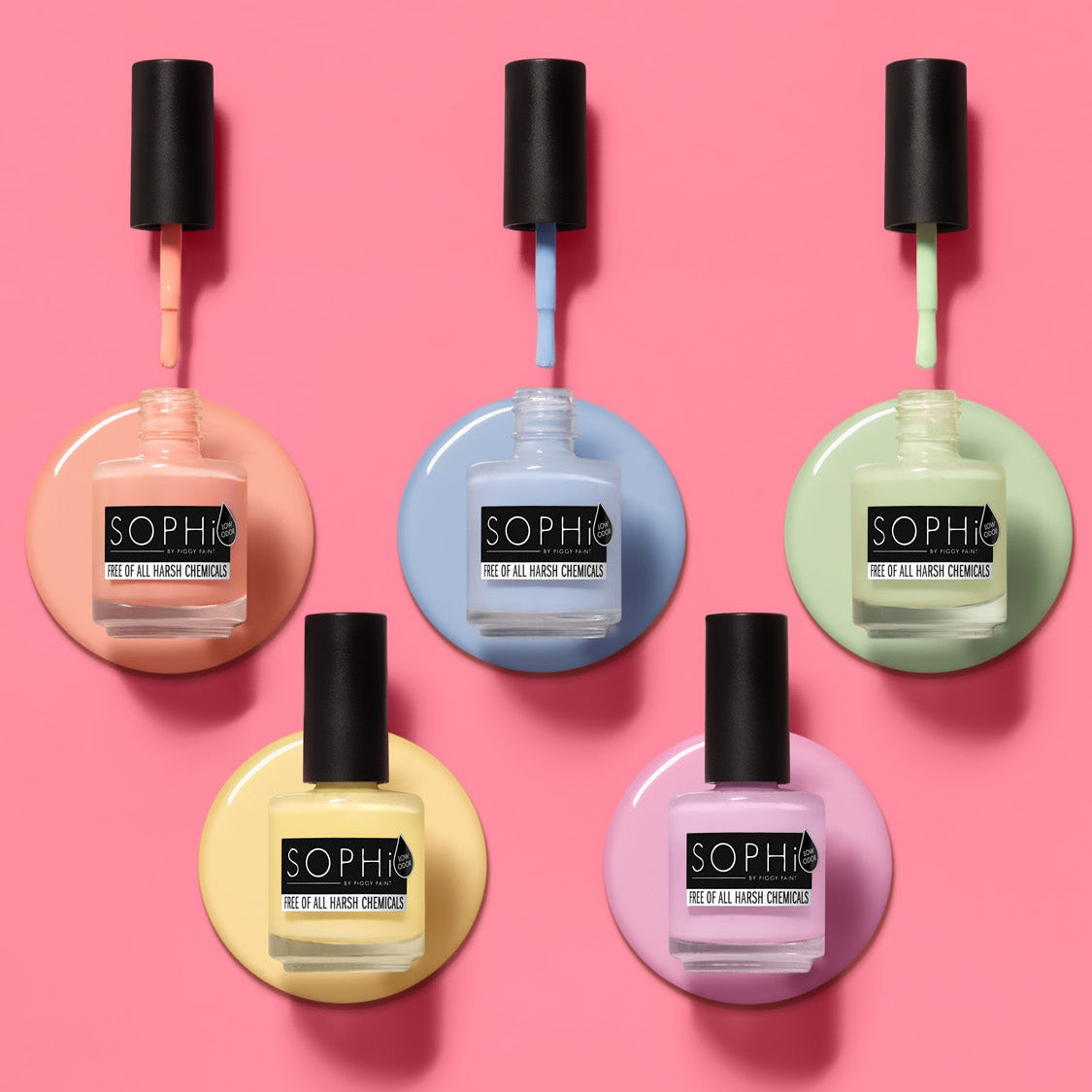 Soft Launch - Soft Lavender with Pink