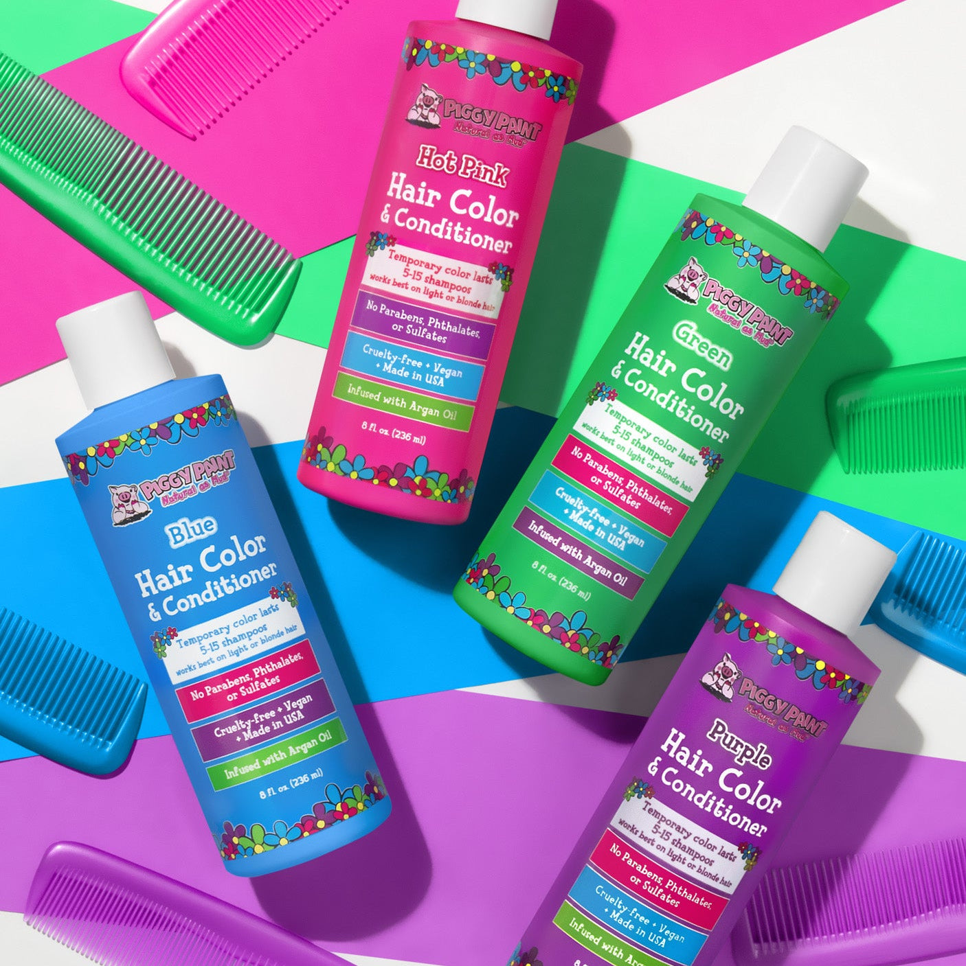 Purple Hair Color & Conditioner