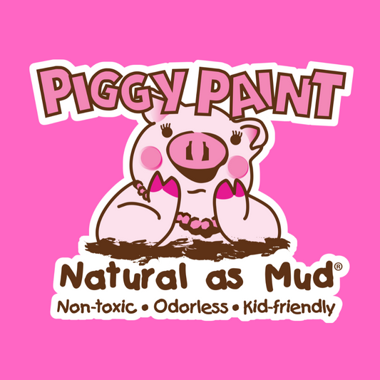 Piggy Paint Die Cut Sticker